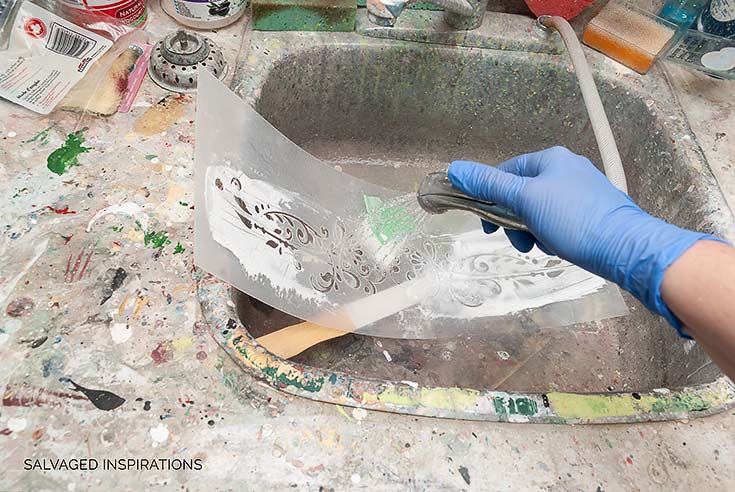 Cleaning Stencil before Next Use