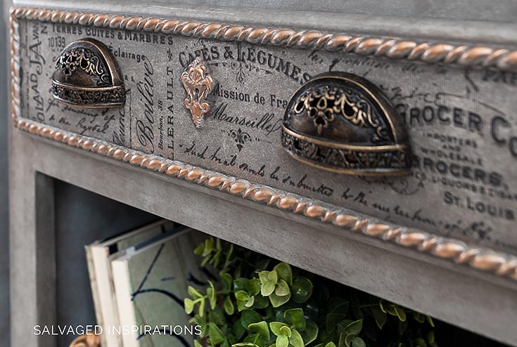 Close Up of Zoey Decoupage Decor Paper