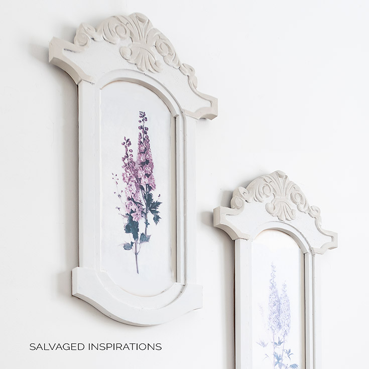 DIY Frames and Floral Prints
