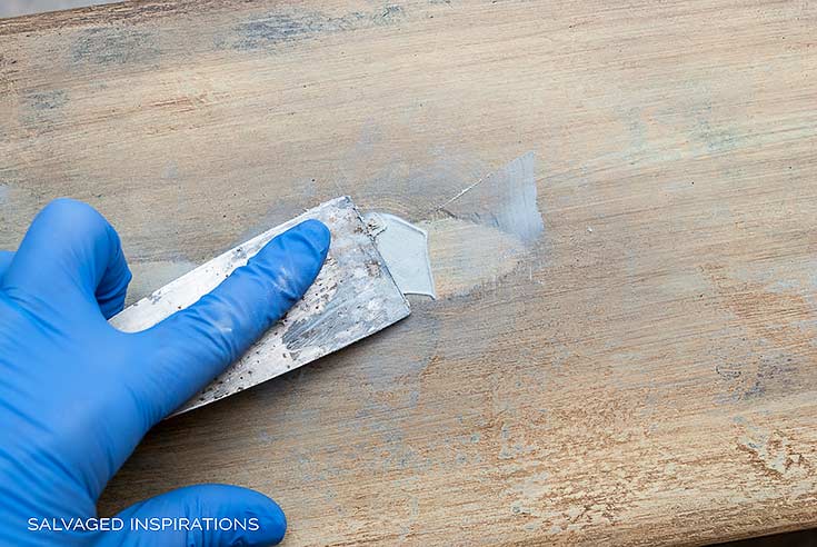 Filling Hardware Holes w Bondo