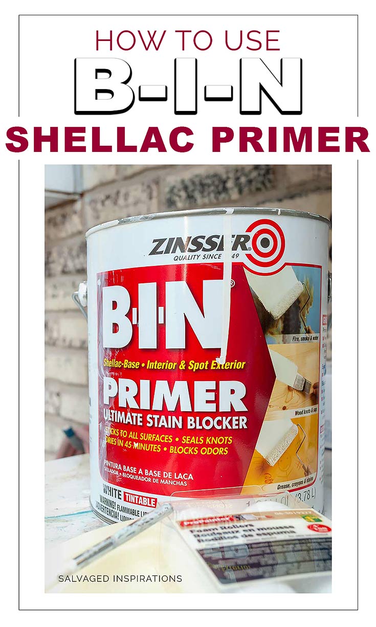 How To Use BIN Shellac Base Primer To Stop BleedThrough