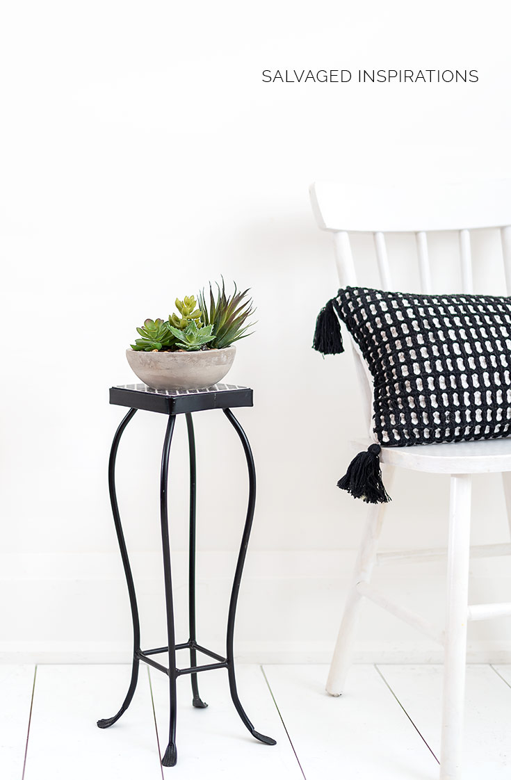 Salvaged Plant Stand