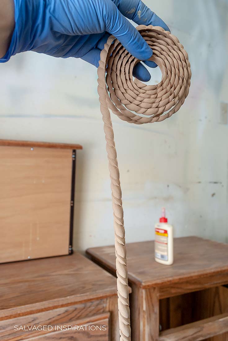 Thrift Store Nightstands Before