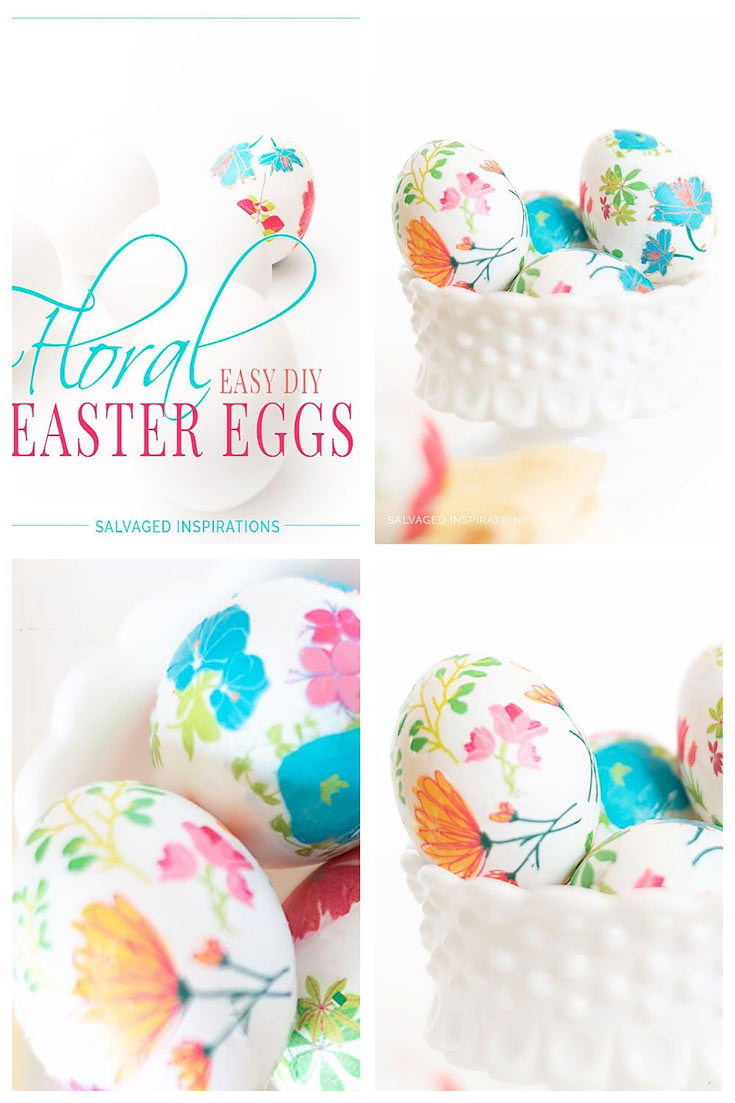 Printable Tissue Paper Easter Eggs