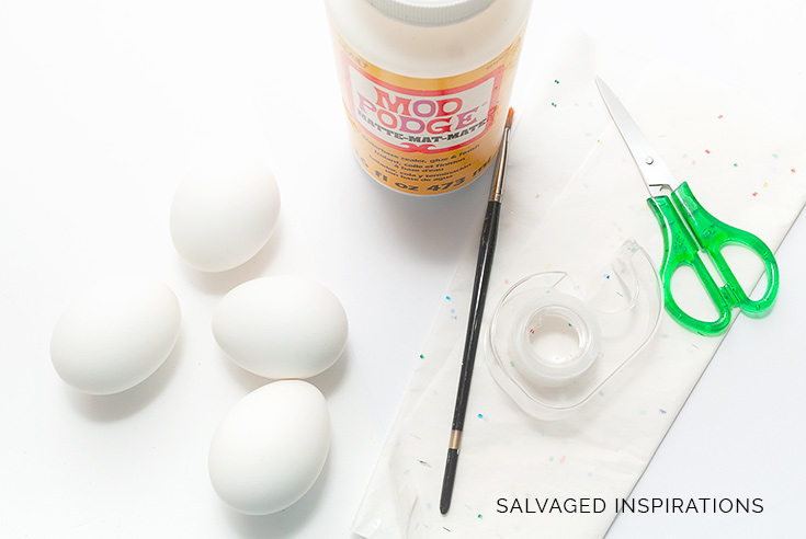 Supplies for Easter Eggs