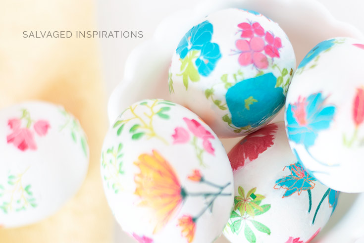 Top View of Floral Easter Eggs1