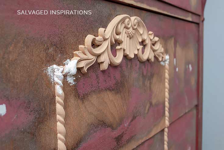 Wood Filling Joints of Furniture Trim