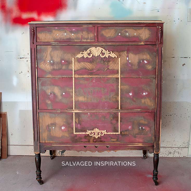 WoodUbend Design on Dresser