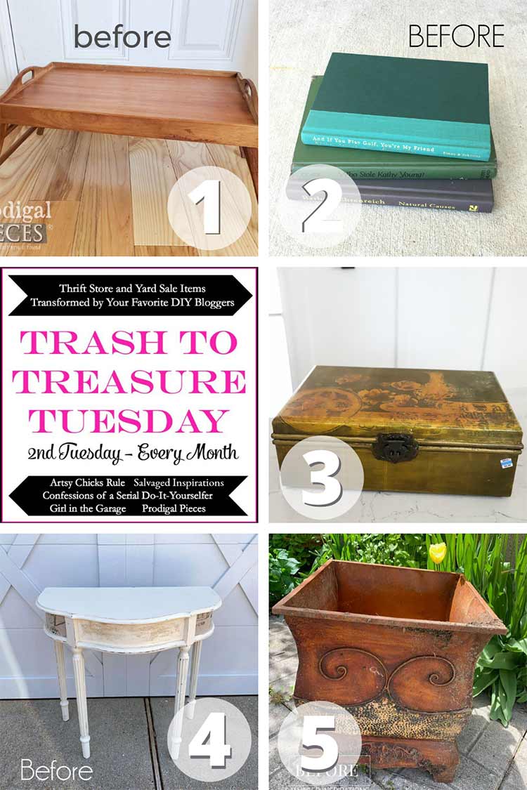 20200512 Trash 2 Treasure Before Collage