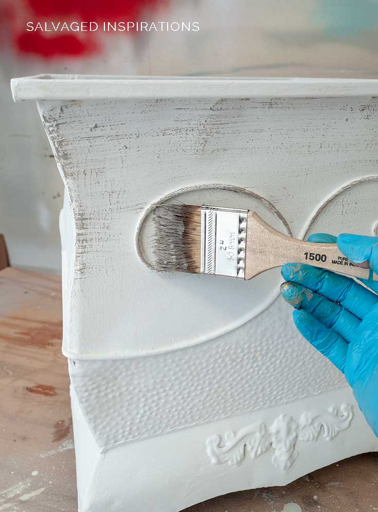 Dry Brushing Paint Texture