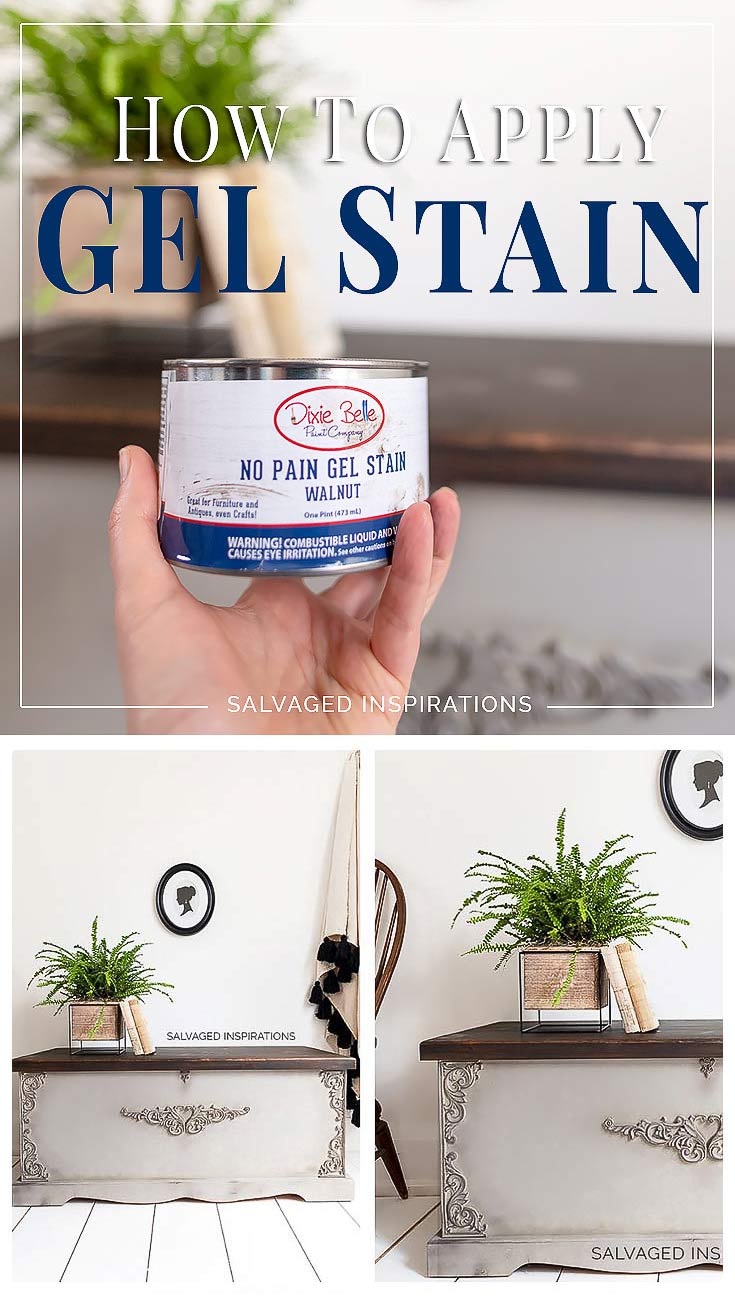 How To Apply Gel Stain PIN