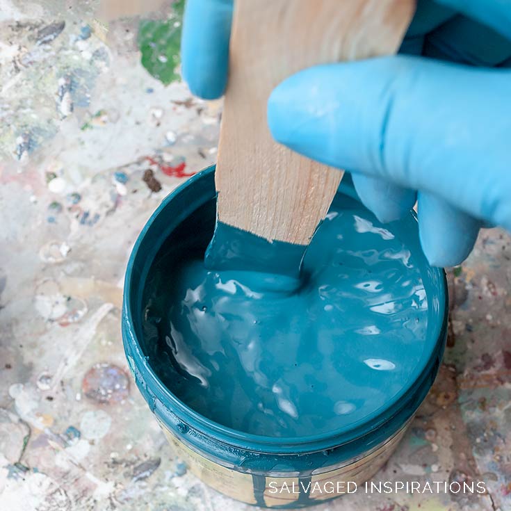 Mixing Paint and Water