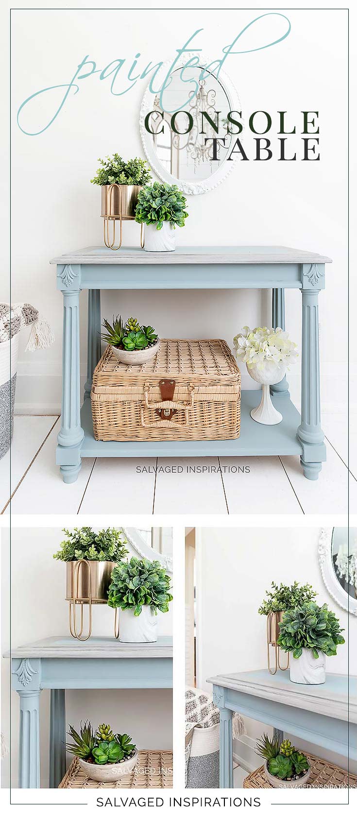 Painted Hall Console Table PIN