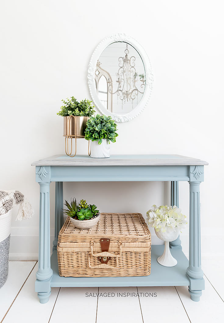 Painted Hall Console Table