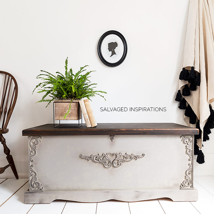 Pine Chest Stained w Gel Stain IG