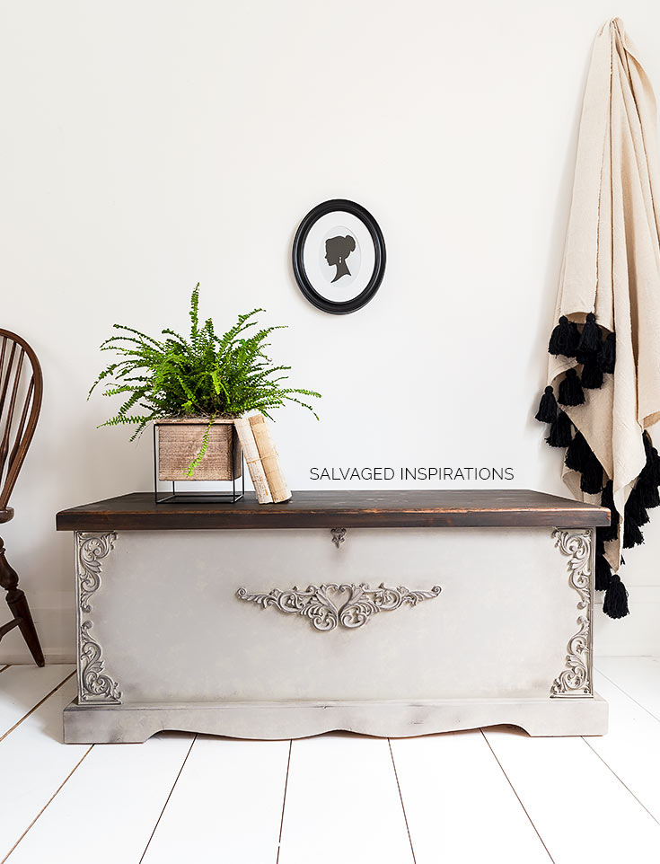 Pine Chest Stained w Gel Stain