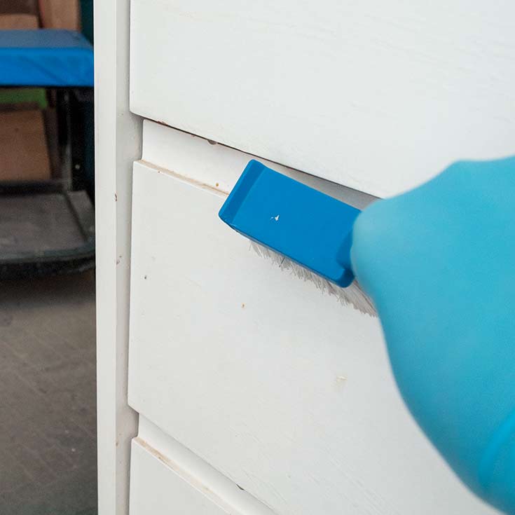 Cleaning Dresser Before Paint