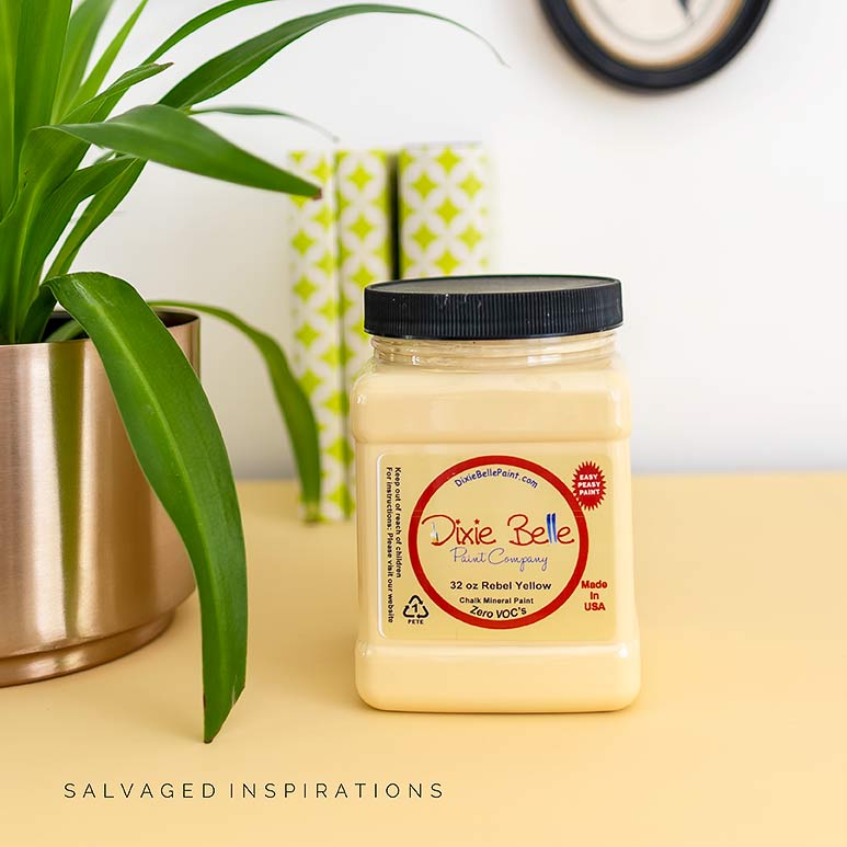 Dixie Belle Rebel Yellow Painted Dresser IG