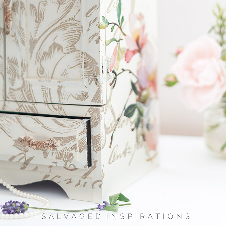 Layered Furniture Transfers on Box IG