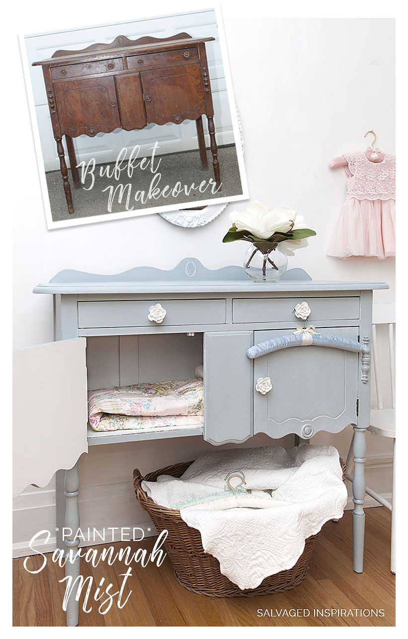 PAINTED * SAVANNAH MIST BUFFET