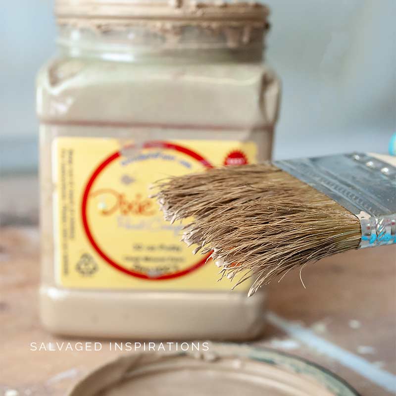 Painting Wicker w DB Putty