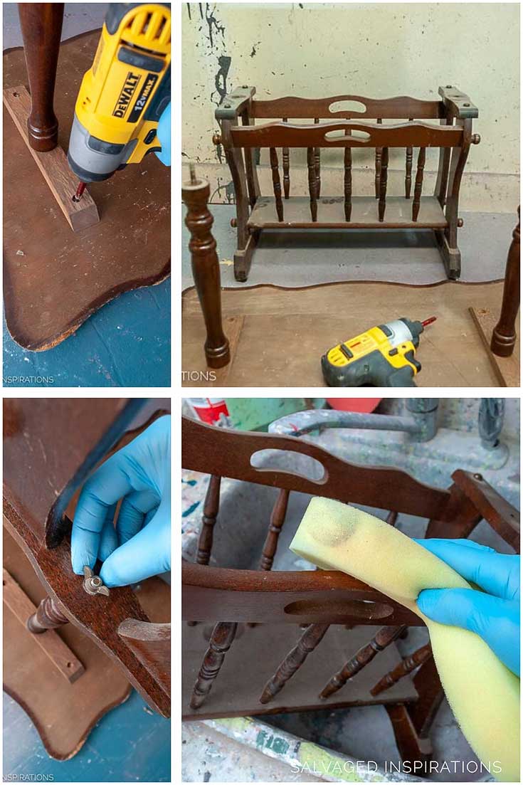 Removing Table Top From Magazine Rack