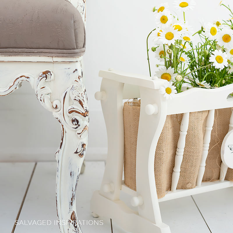 Repurposed Wood Magazine RackIG