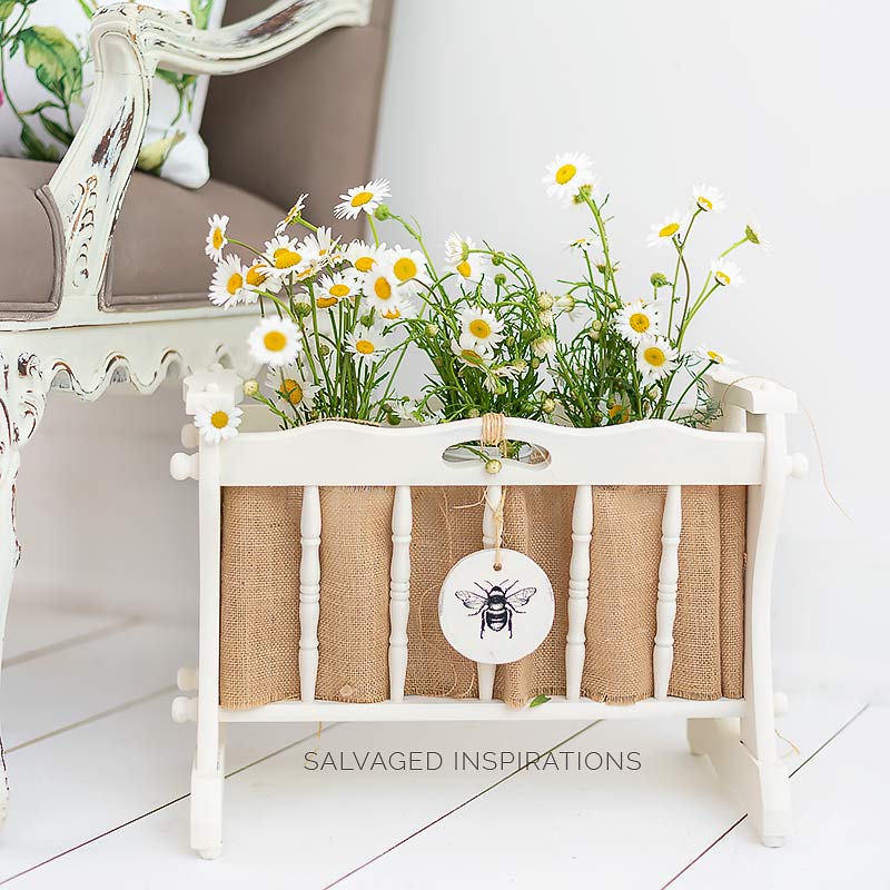 Wooden Magazine Rack turned PlanterIG
