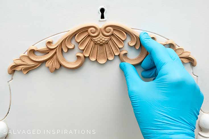 Applying Woodubend to Primed Furniture