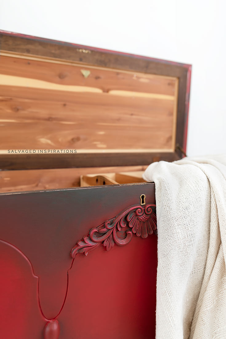 Cedar Blanket Chest Makeover