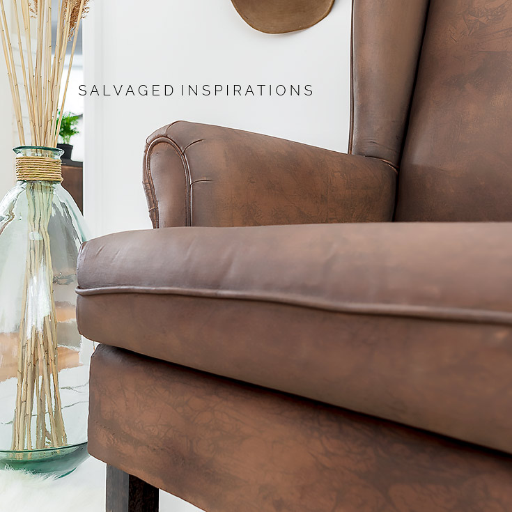 Close Up of Painted Fabric Chair IG