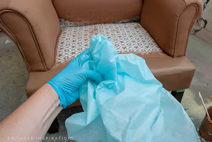 Crumpling Up Tissue Paper