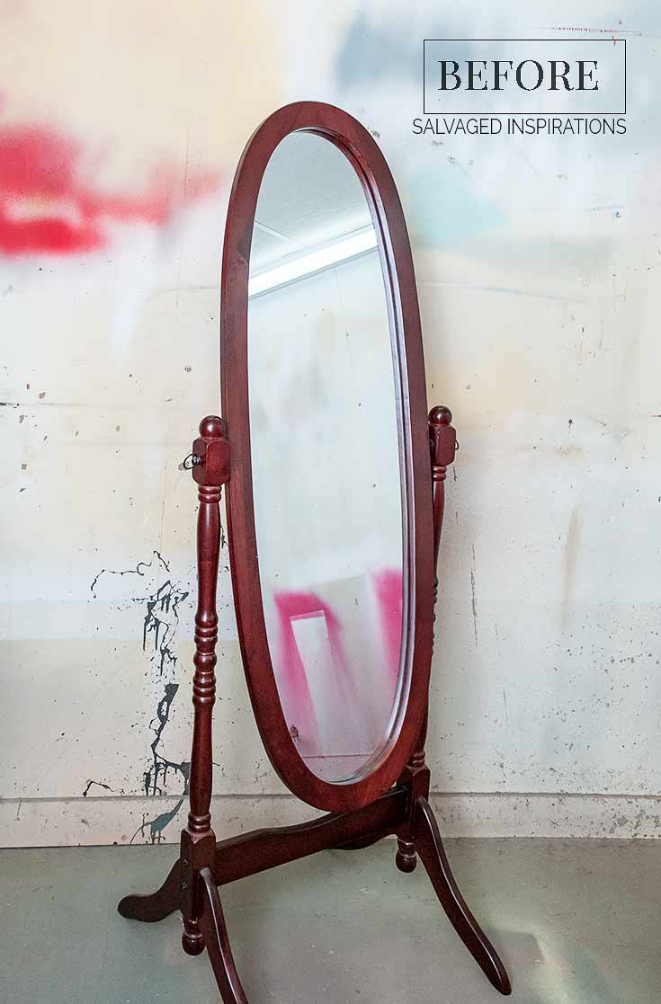 Full Length Dressing Mirror Before
