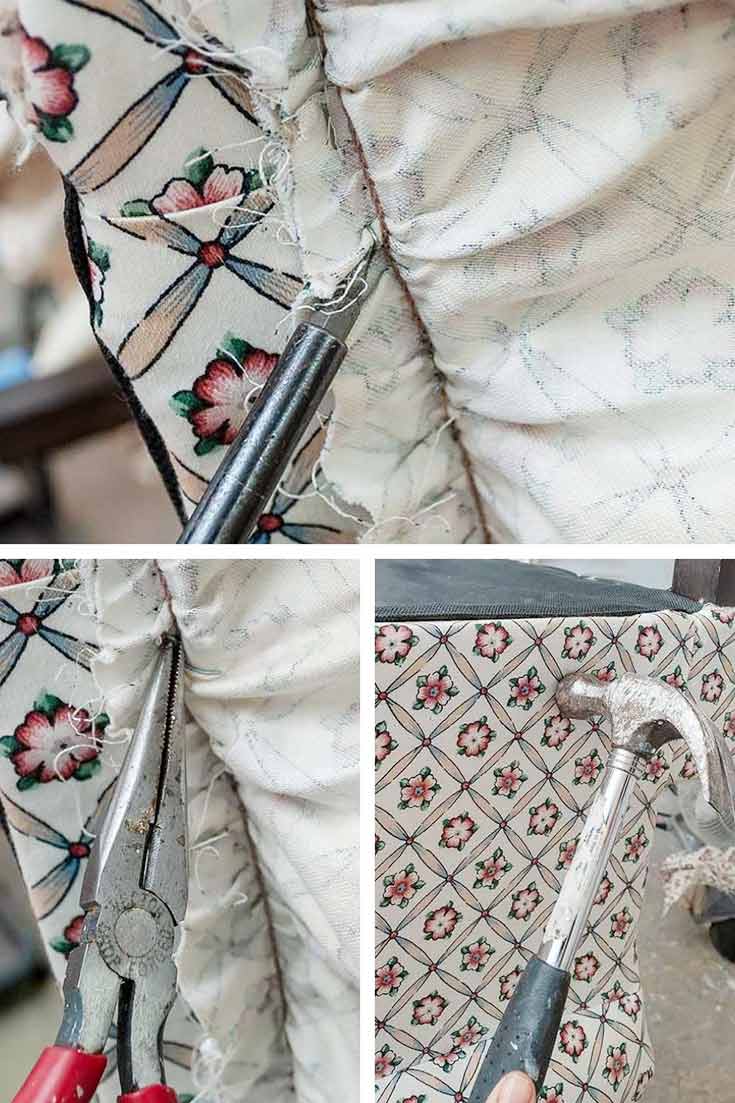 Removing Staples From Chair Upholstery