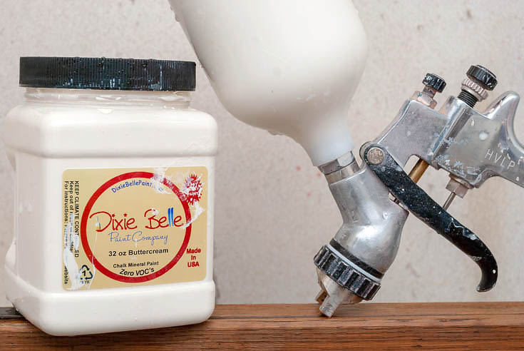 Buttercream Paint and Paint Gun