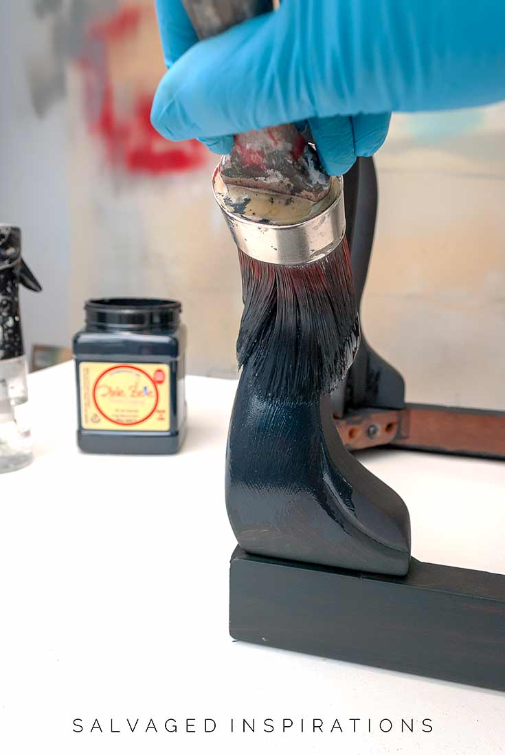 Painting with DB Caviar Black