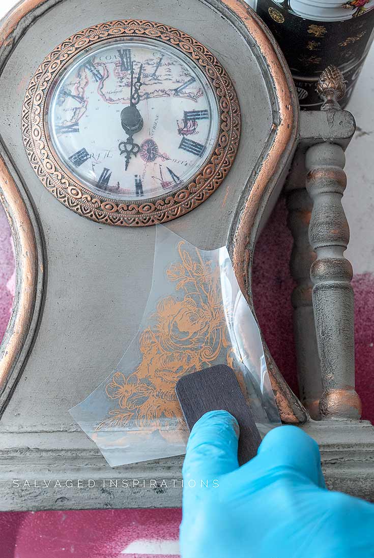 Gilded Home and Nature Decor Transfer