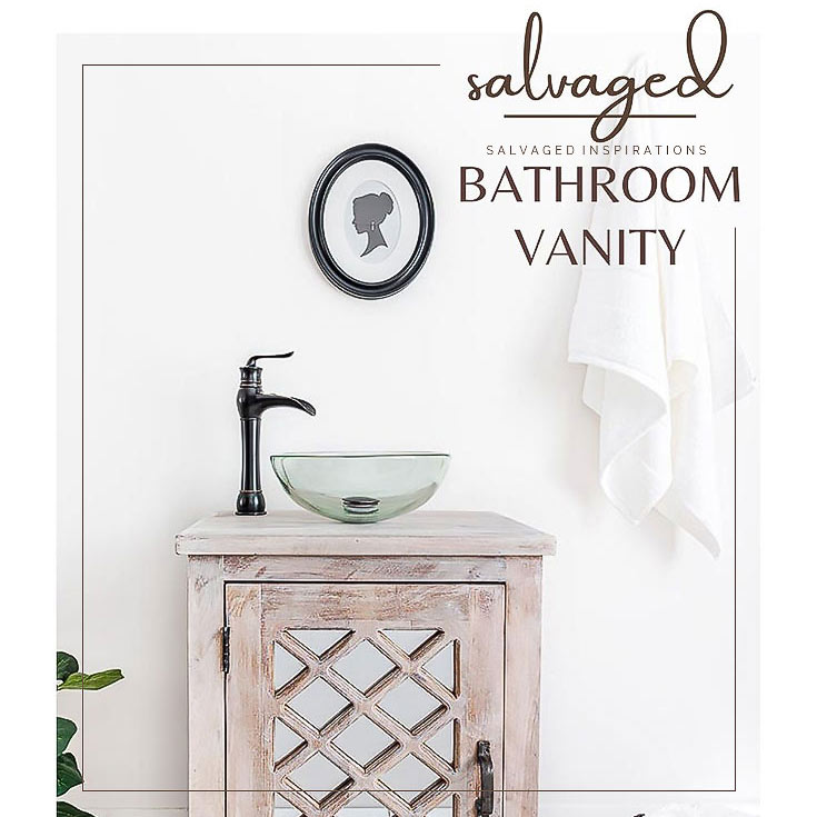 Salvaged Bathroom Vanity INTRO