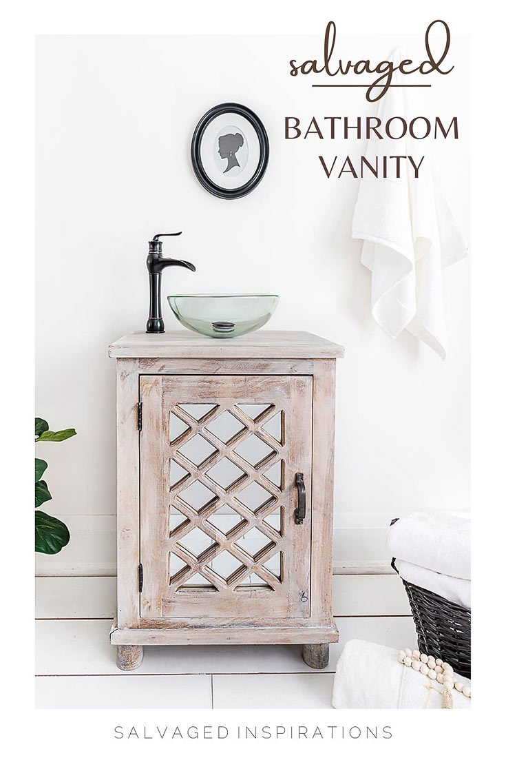Salvaged Bathroom Vanity PIN