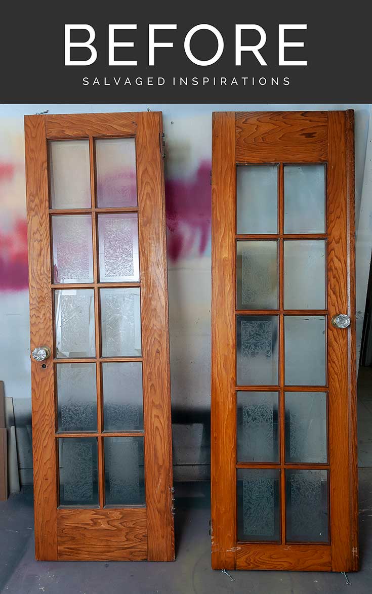Finished French Doors Before