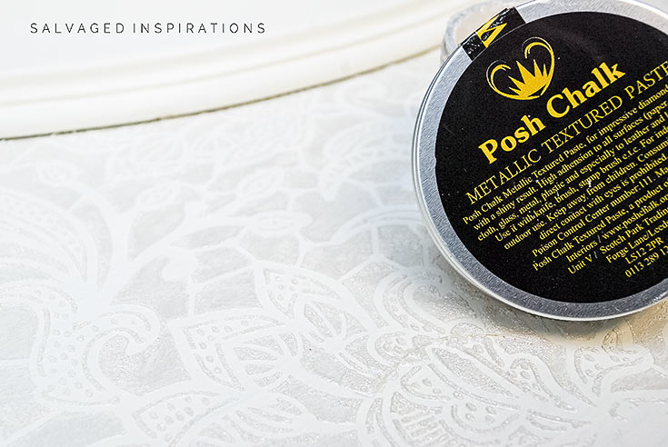 Posh Chalk Metallic Textured Paste on Jewel Box