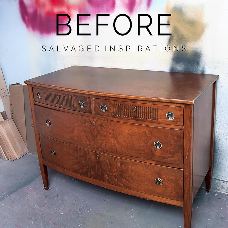 CurbShopped Drsr Before