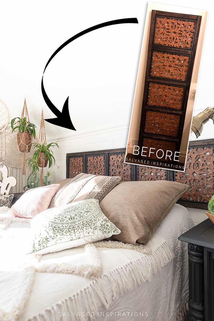 DIY Headboard Ideas Before and After