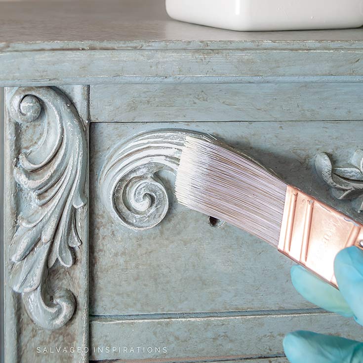 Dry Brushing with Buttercream