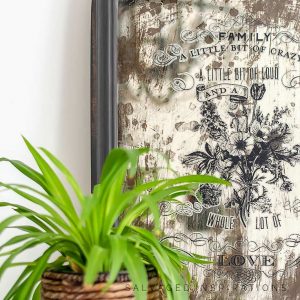 How To Distress a Mirror IG