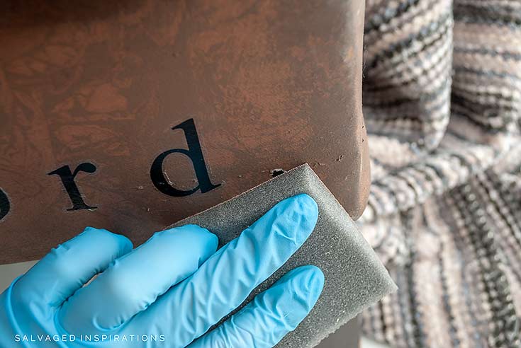 Sanding A Prima Transfer