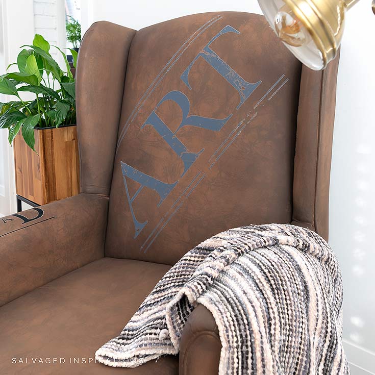 Transfered Painted Chair IG