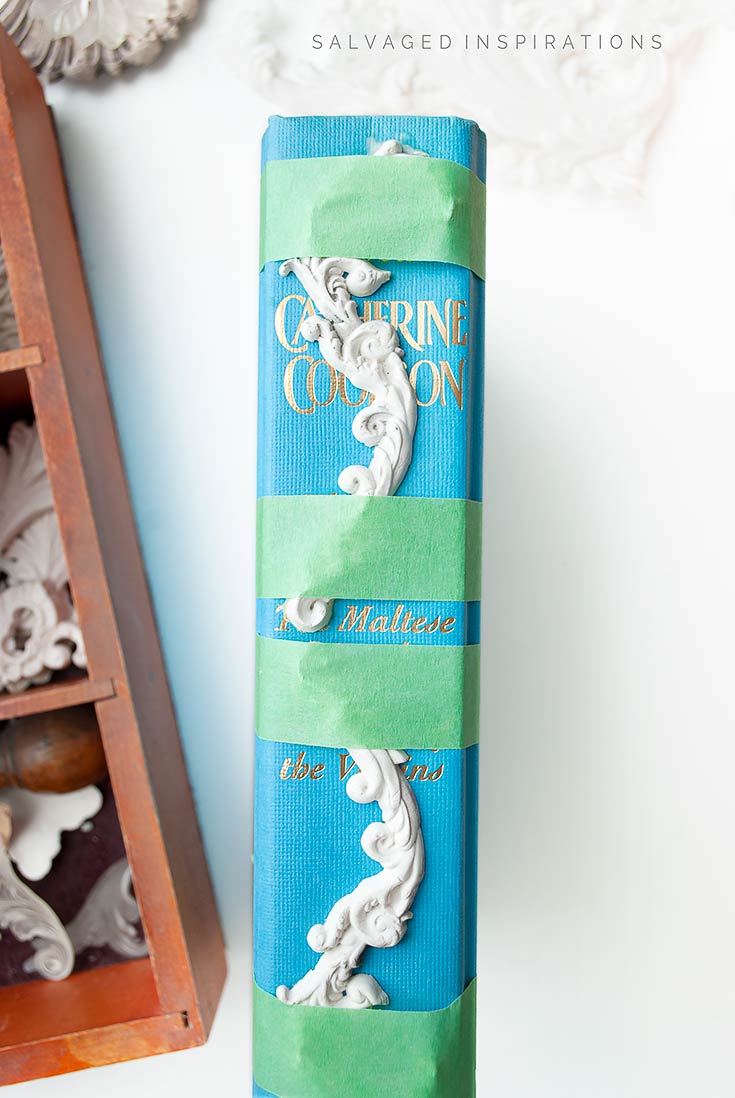 Adding Moulds to Book Spines