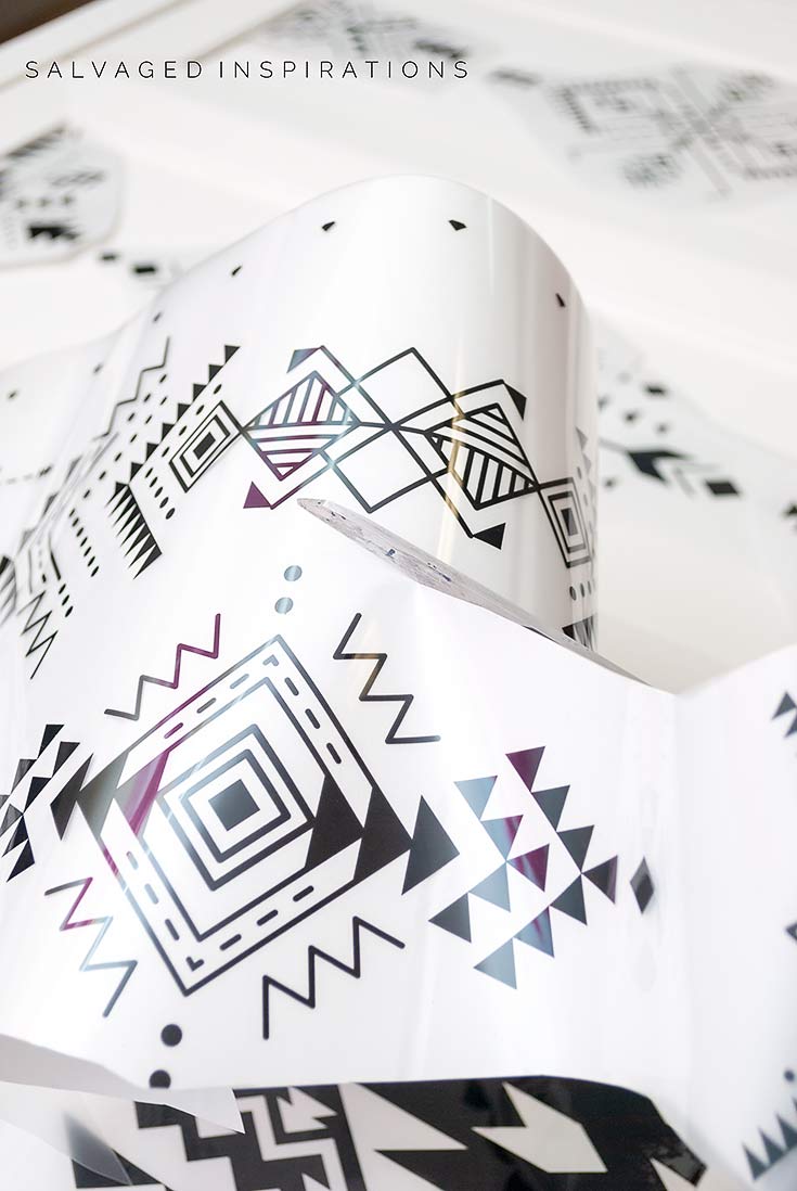 Cutting Up Folk I Furniture Transfer For SideTable