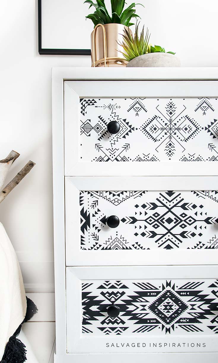 Folk I Furniture Transfer on Side Table